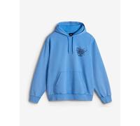 Felpa con cappuccio Vans Scratched Records Pullover blu - XXL
