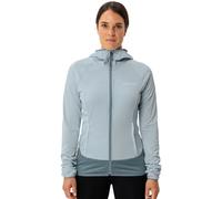 Felpa con cappuccio Vaude Tekoa Fleece II donna tecnica blu M