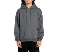 Felpa Con Cappuccio Volcom Single Stone - Nero Asfalto