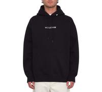 Volcom - Felpa con cappuccio - Volcom Stone Po Fleece Black per Uomo in Cotone - Taglia XL - Nero Nero XL