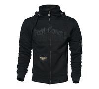 Felpa con cappuccio WCC Choppers Por Vida nera, XL