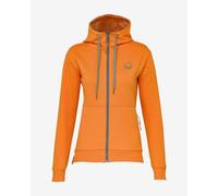 Felpa con cappuccio Wild Country Flow 2 Full Zip arancione donna - XS
