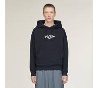 Adidas - Felpa con cappuccio French Terry Liquid Logo - - Sport - Uomo - Nero - S