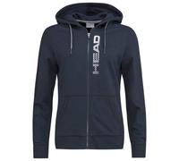 Felpa da tennis da donna Head Club Greta Hoodie FZ - Blu L