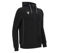 FELPA CON CAPPUCCIO ZIP STAGE ECO COTONE - MACRON - Taglie da S a 5XL