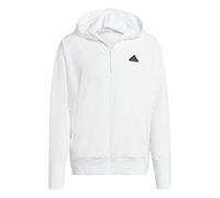 Felpa con cerniera a cappuccio adidas Z.N.E. Blanc S