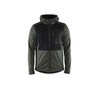 Felpa con cerniera a cappuccio Blaklader Autumn Vert M