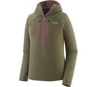 Felpa con cerniera a cappuccio da donna Patagonia R1 Vert S