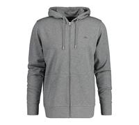 Felpa con cerniera a cappuccio Gant Reg Shield Gris M