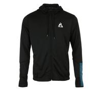 Felpa con cerniera a cappuccio Le Coq Sportif Essentiel Sport N°1 Noir L