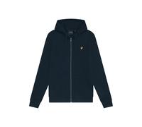 Lyle & Scott Felpa con cappuccio da uomo | Premium Zipper Basic Felpa con cappuccio con cerniera | Maglione invernale da uomo | Felpa in 100% cotone, Z271 Dark Navy, L