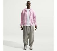 Felpa da tennis da uomo Nike Club Full-Zip Fleece - pink foam/white - Rosa (M)
