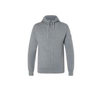 Felpa con cerniera a cappuccio super.natural Everyday Gris L