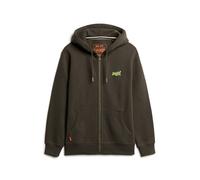 Felpa con cerniera a cappuccio Superdry Essential Logo Vert S