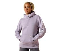 Felpa con cerniera a metà e cappuccio da donna Ariat Rebar Violet L