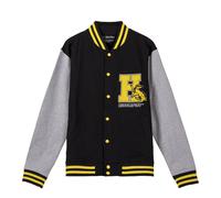 Felpa Con Cerniera Cotton Brushed Harry Potter Hufflepuff NERO - M | UNISEX