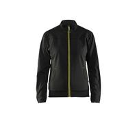 Blaklader 339425269933M - Felpa da donna con cerniera, taglia M, colore: Nero/Giallo