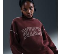 Felpa con collo a lupetto Nike Phoenix Fleece - Donna - Rosso XXL (IT 56-58)