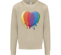 Felpa Con Cuore Gay Pride LGBT Uomo