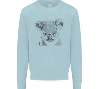 Felpa Con Disegno Di Koala Uomo Ecologia Ambiente
