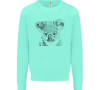 Felpa Con Disegno Di Koala Uomo Ecologia Ambiente