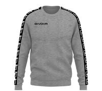 Felpa con fascia per il collo Givova Gris XL