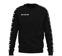 Felpa con fascia per il collo Givova Noir 4XL