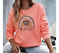 Felpa con grafica a cuori e lettere con spalle cadenti SIATE FELICI Siate Felici L,M,S,XL,XS,XXLCuore,sloganTessuto