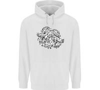 Felpa Con Il Simbolo Valknut Dei Vichinghi E I Corvi Uomo