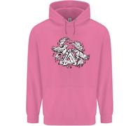 Felpa Con Il Simbolo Valknut Dei Vichinghi E I Corvi Uomo