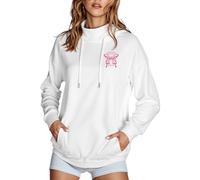 Felpa con Le Ali Dietro Maglione Oversize Corta Spalle Elegante Paillettes Ansietta Corna della Gialla Smoking Americana Caldissime Tall Attillato Ad Pull Sera Tuta