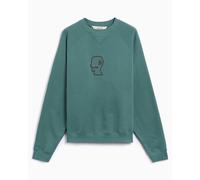 Felpa con logo Brain Dead Head Raglan per uomo