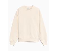 Carhartt WIP - Felpa in cotone - Casey Sweatshirt W Natural / Silver per Donne in Cotone - Taglia S - Beige