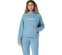 Felpa da tennis da donna Asics Logo Fleece Pullover - saba blue - Blu (M)