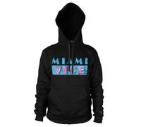 Felpa Con Logo Distressed Di Miami Vice Ufficialmente Licenziata Taglie S-XXL