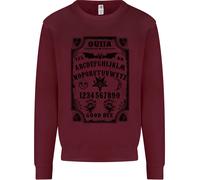 Felpa Con Maniche A V Per Bambini Ouija Board Voodoo Demoni Spiriti Halloween