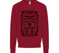 Felpa Con Maniche A V Per Bambini Ouija Board Voodoo Demoni Spiriti Halloween