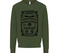 Felpa Con Maniche A V Per Bambini Ouija Board Voodoo Demoni Spiriti Halloween