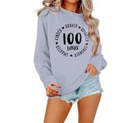 Felpa con scritta "God is Greater Than The Highs and Lows" da donna a maniche lunghe, cappotto grafico in pelle da uomo, grigio., XXL