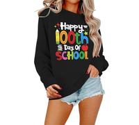 Felpa con scritta "God is Greater Than The Highs and Lows" da donna, a maniche lunghe, grafica, donna senza, Nero , S
