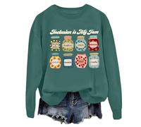 Felpa con scritta "Inclusion Is My Jam", per insegnanti, insegnanti, autismo, inclusione, per donne e uomini, Verde, 3XL
