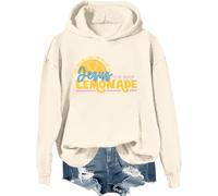 Felpa con scritta "Life Gave Me Some Lemons But My Jesus He Be Makin' Lemonade", Khika, 3XL