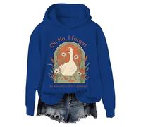 Felpa con scritta "Oh No I Forgot To Socialize The Children Homeschool Mom Shirt, Blu zaffiro, XL