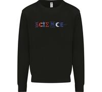 Felpa Con Simboli Di Scienza Fisica Chimica Biologia Per Bambini