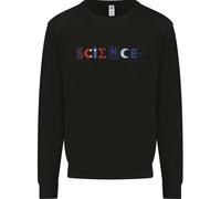 Felpa Con Simboli Di Scienza Fisica Chimica Biologia Per Bambini