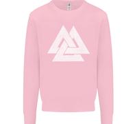 Felpa Con Simbolo Valknut Viking Norse Mythology Thor Per Bambini