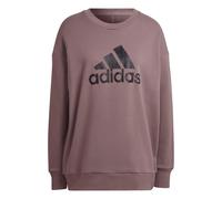 Felpa con stampa animalier da donna adidas Future Icons Marron S Tall