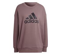 Felpa con stampa animalier da donna adidas Future Icons Marron XS/S