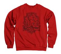 Felpa Con Stampa Lavata Di Gryffindor Ufficialmente Autorizzata Harry Potter