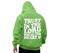 Felpa con Stampa Uomo Alto Logo Natalizio Personalizzare Maschili Multicolor Elettrico Disegno Napoleone Carine Calcio Neutre Carta Giromanica Toppe Sweater Smanicati Giacchetto 3XL